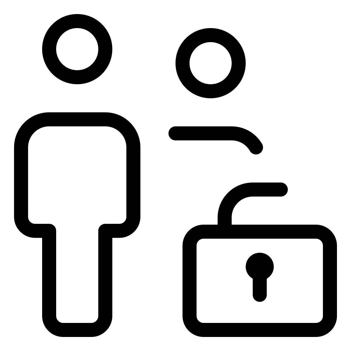 accès de groupe icon