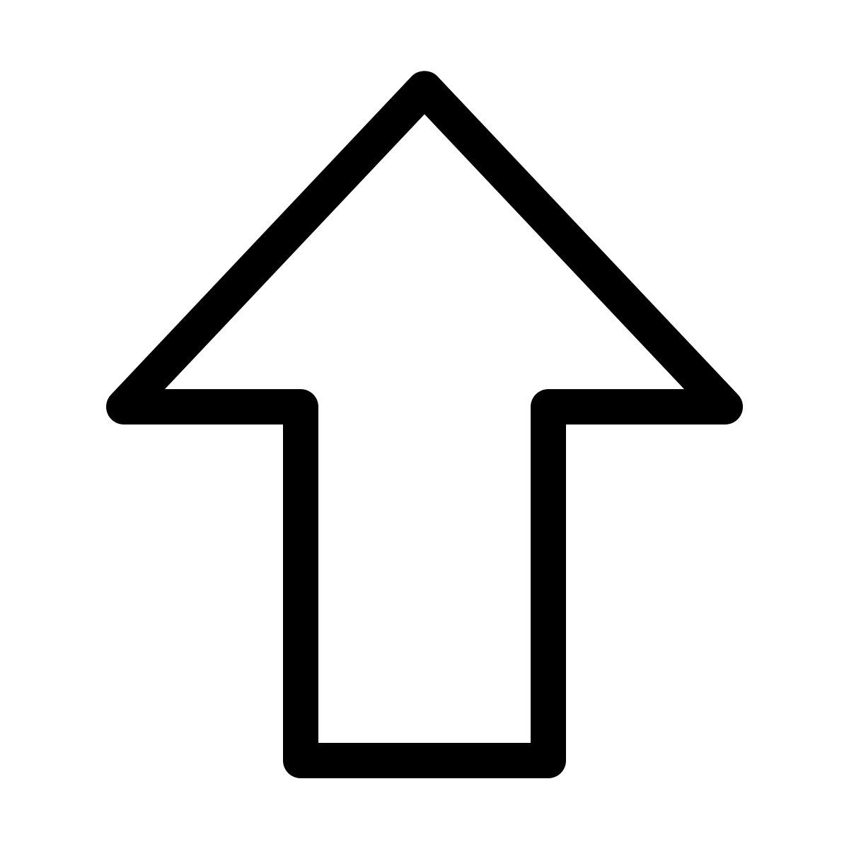 up arrow icon