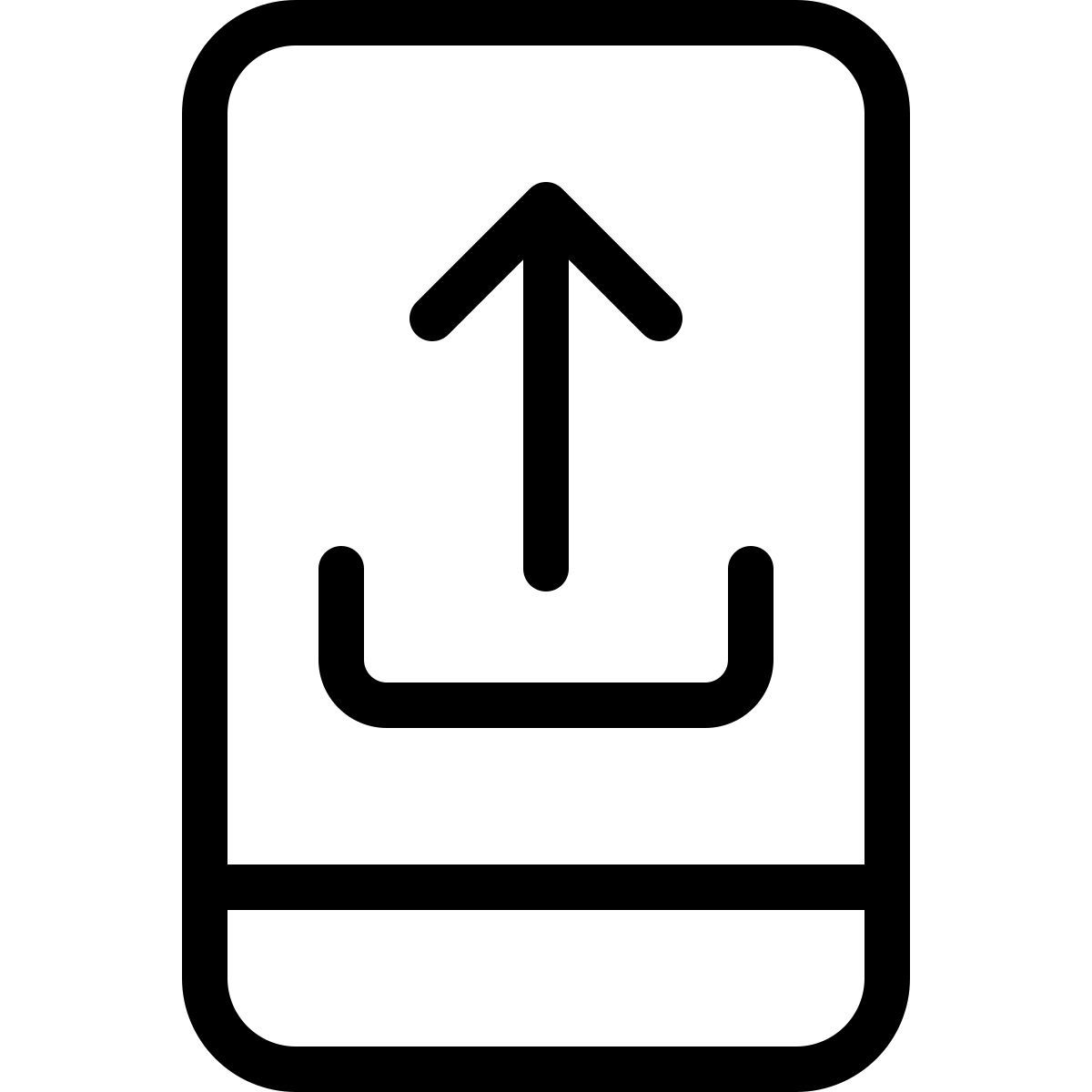 upload mobile data icon