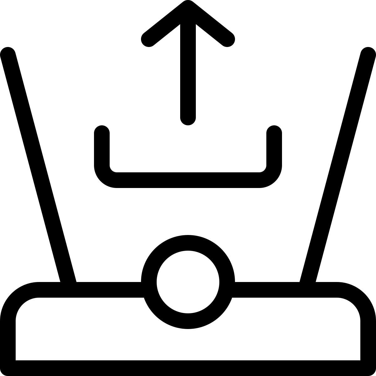 upload hologram icon