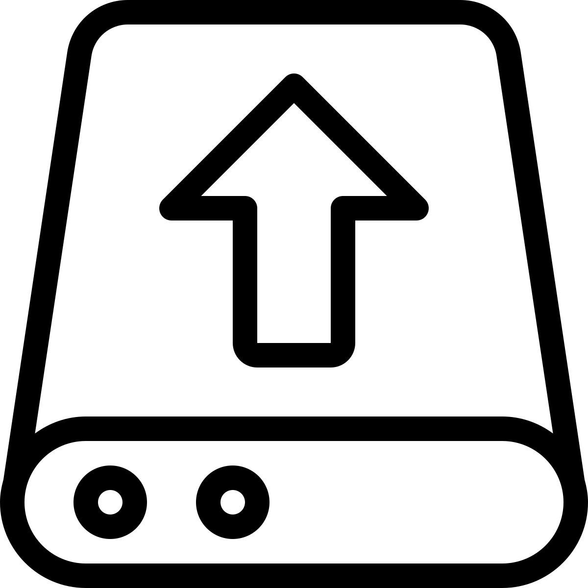 upload to hard drive icon