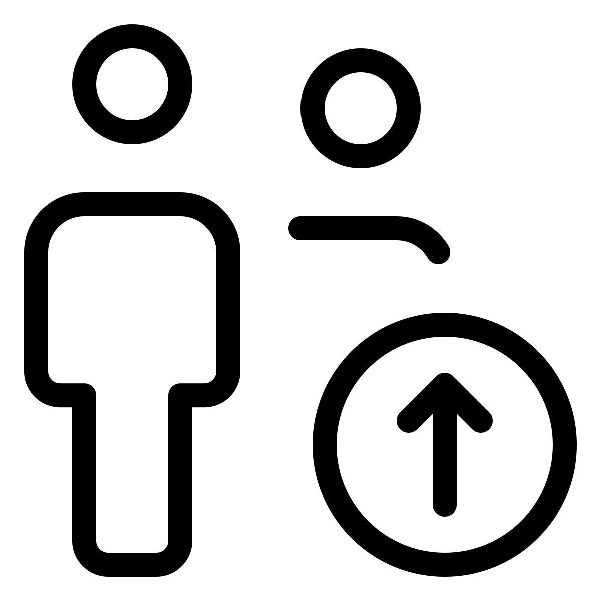 group data upload icon