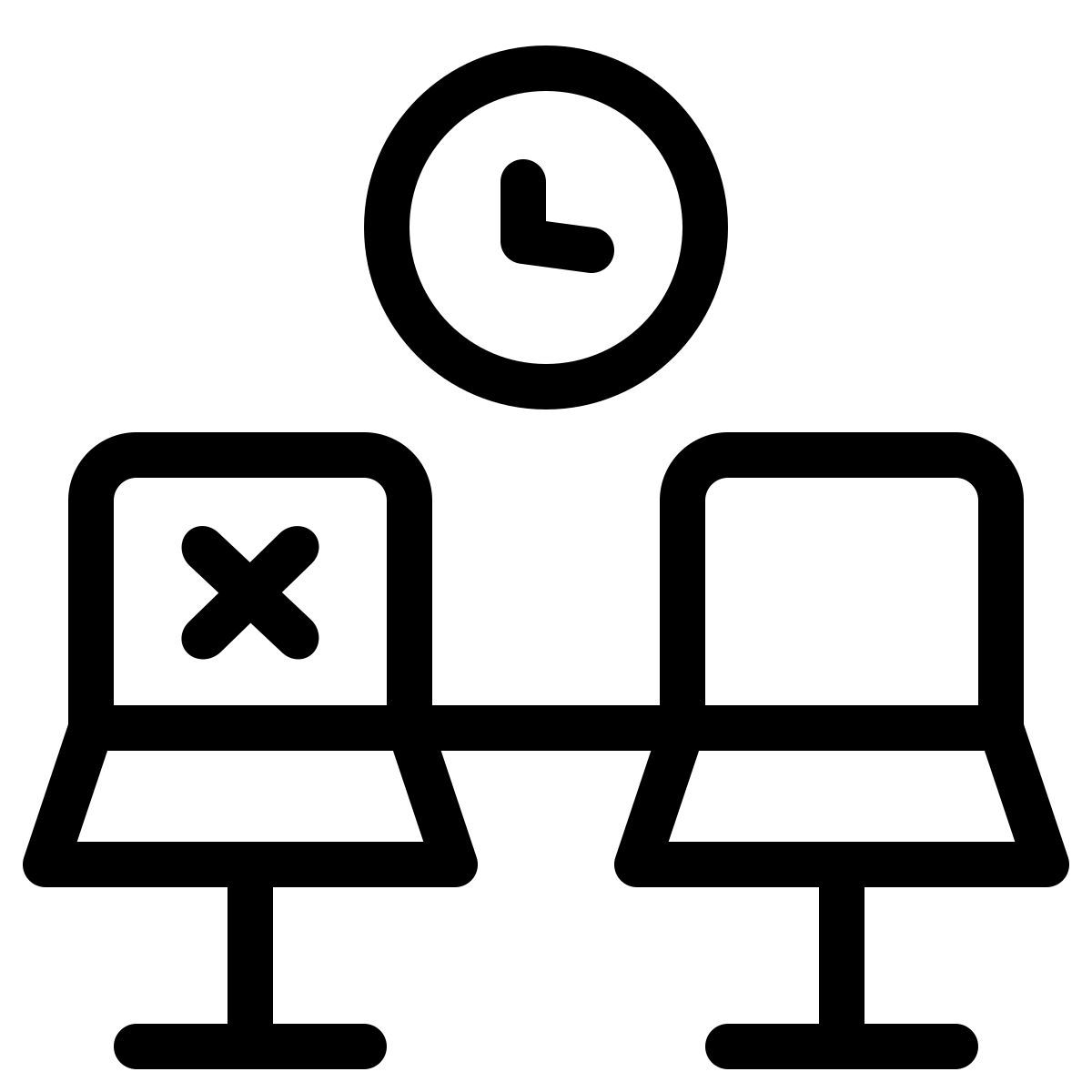 候诊室保持距离 icon