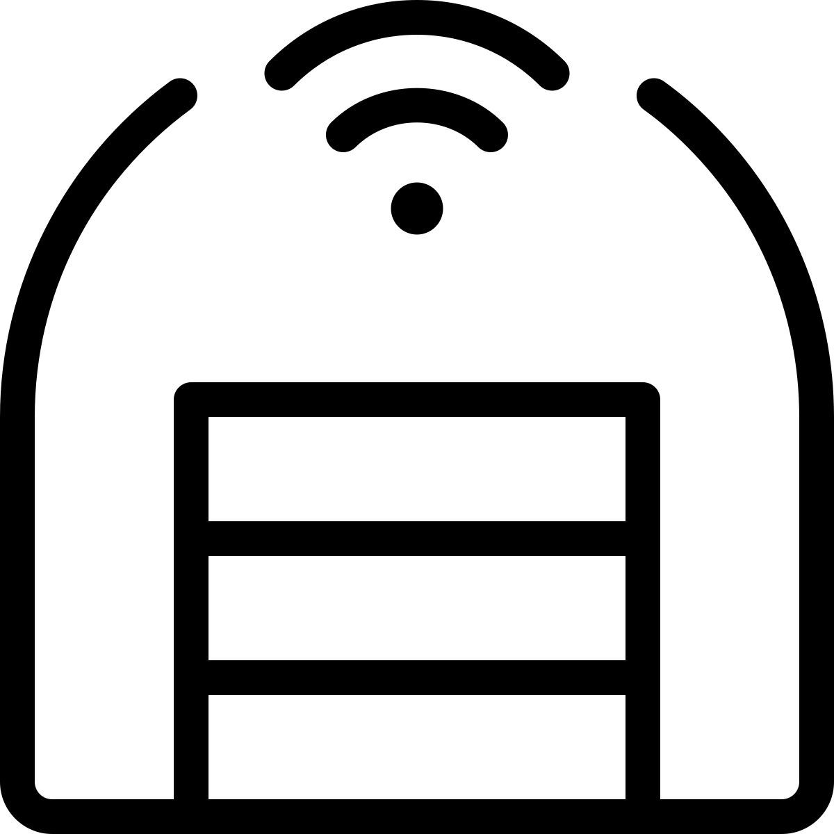 warehouse wi fi icon