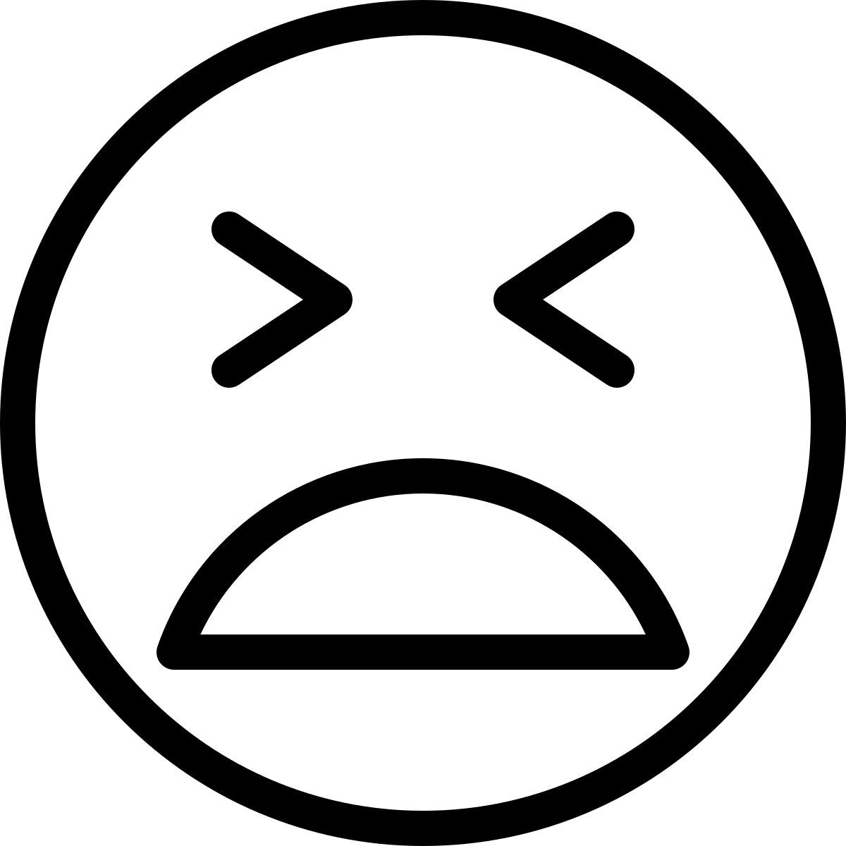 Emoji terrorizzato icon