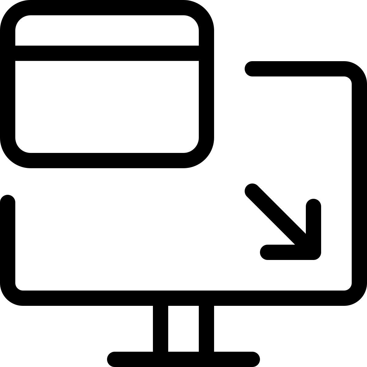 minimize window icon