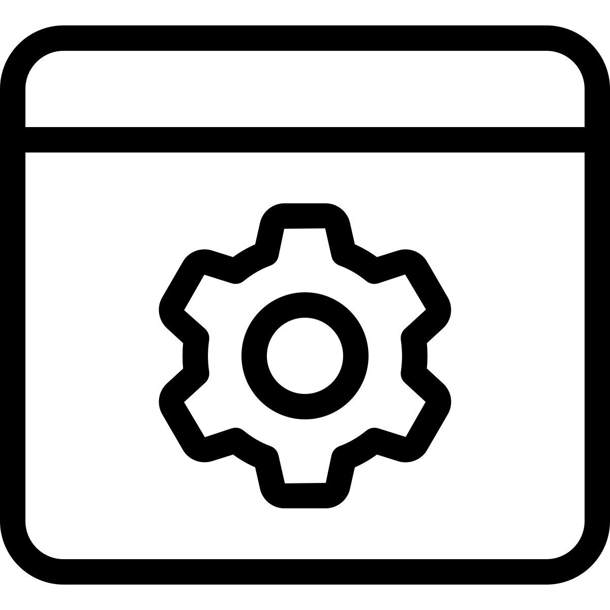 webpage settings icon