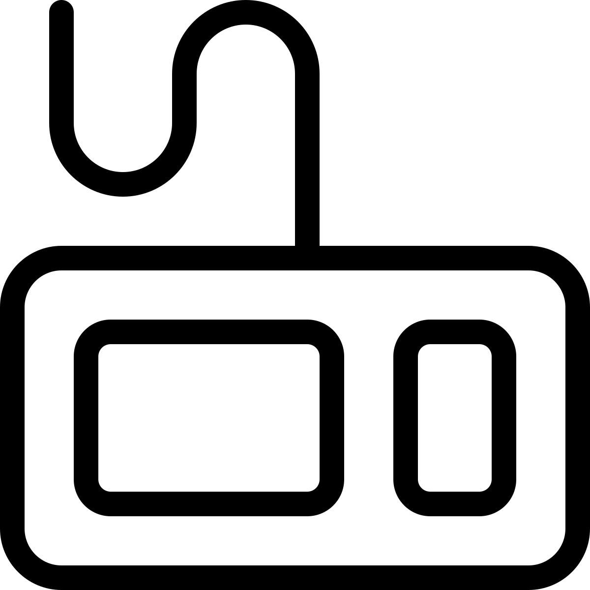 clavier filaire icon