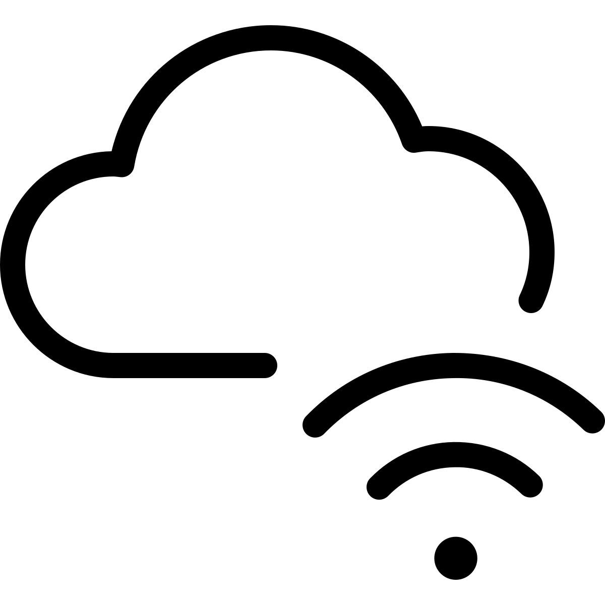 wi fi cloud icon