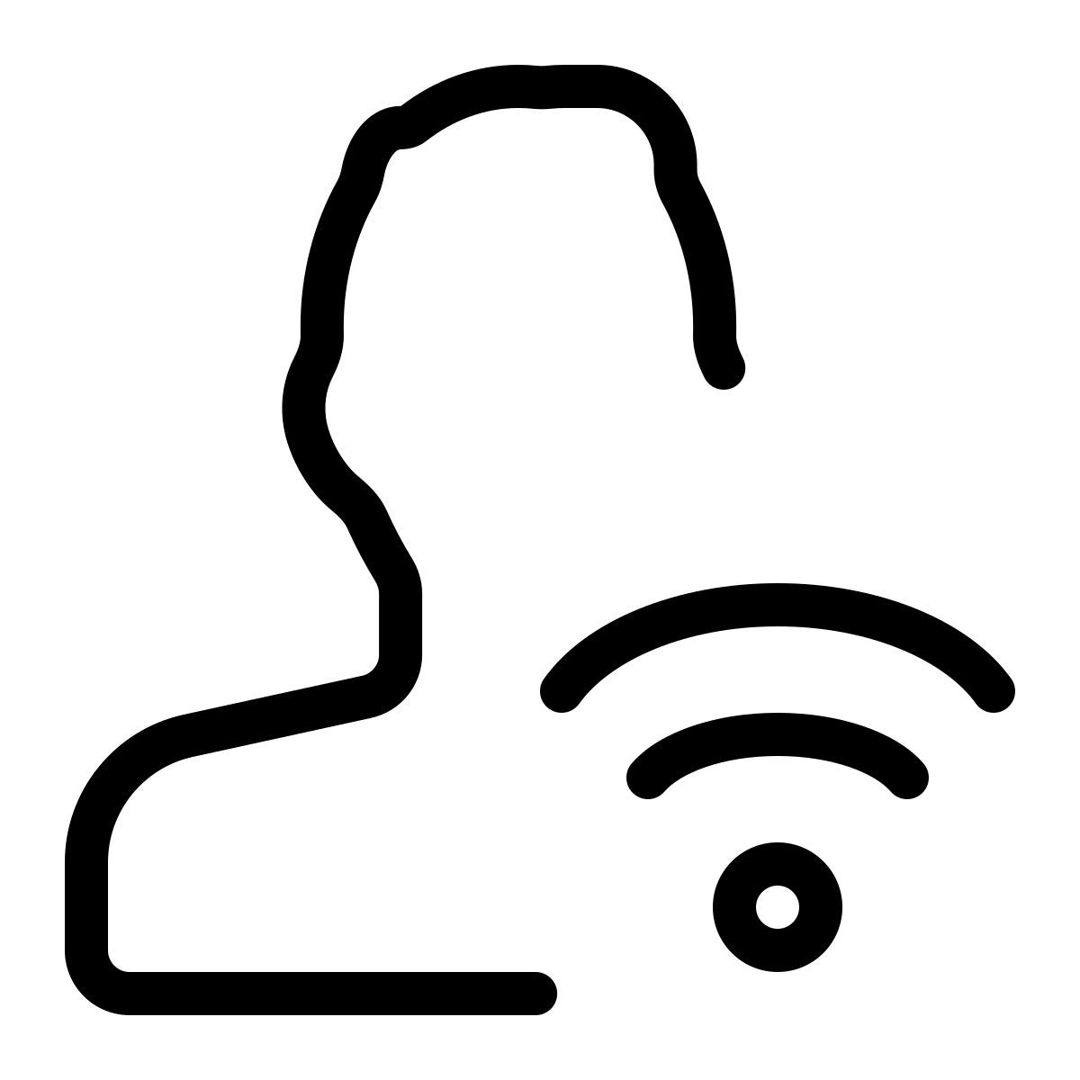 wi fi user icon