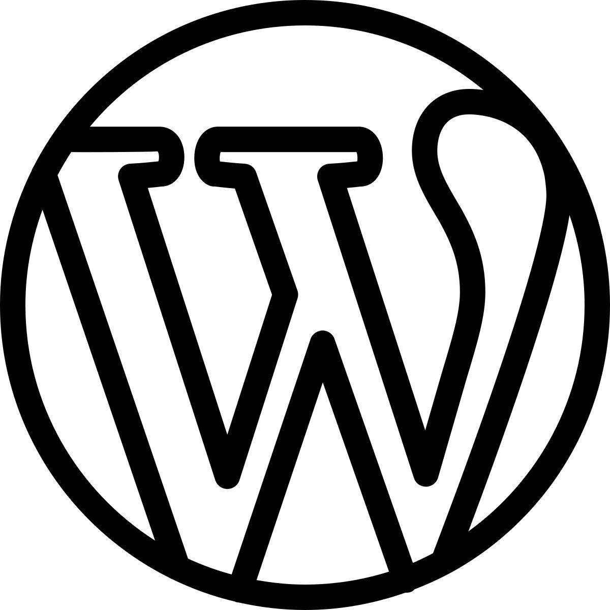 wordpress icon