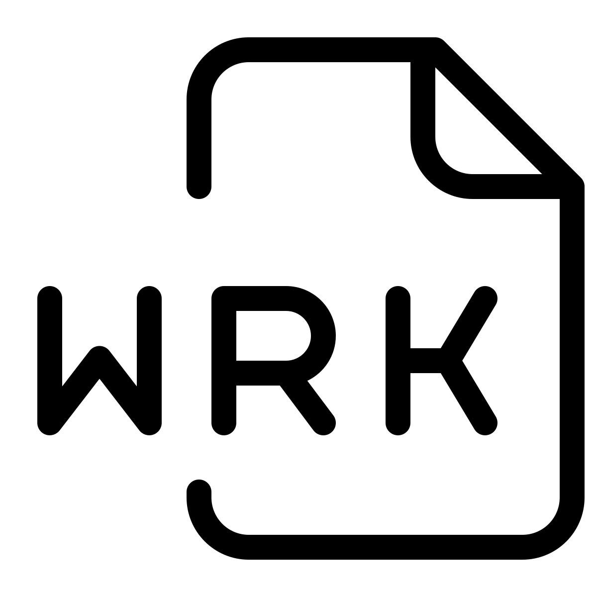 wrk file icon