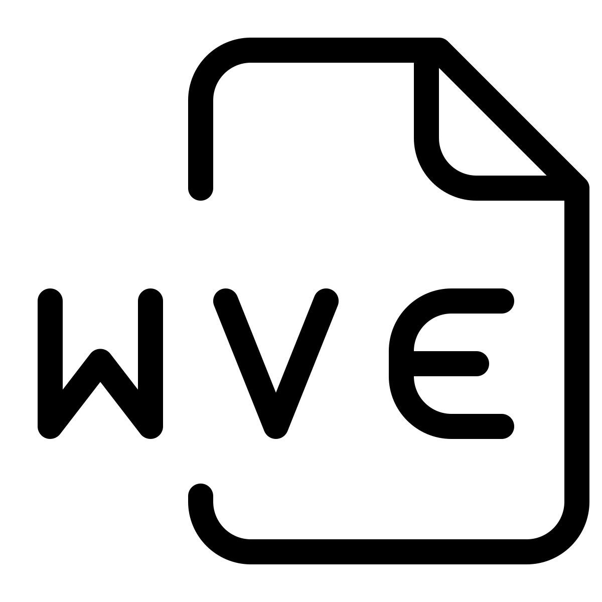 file wve icon
