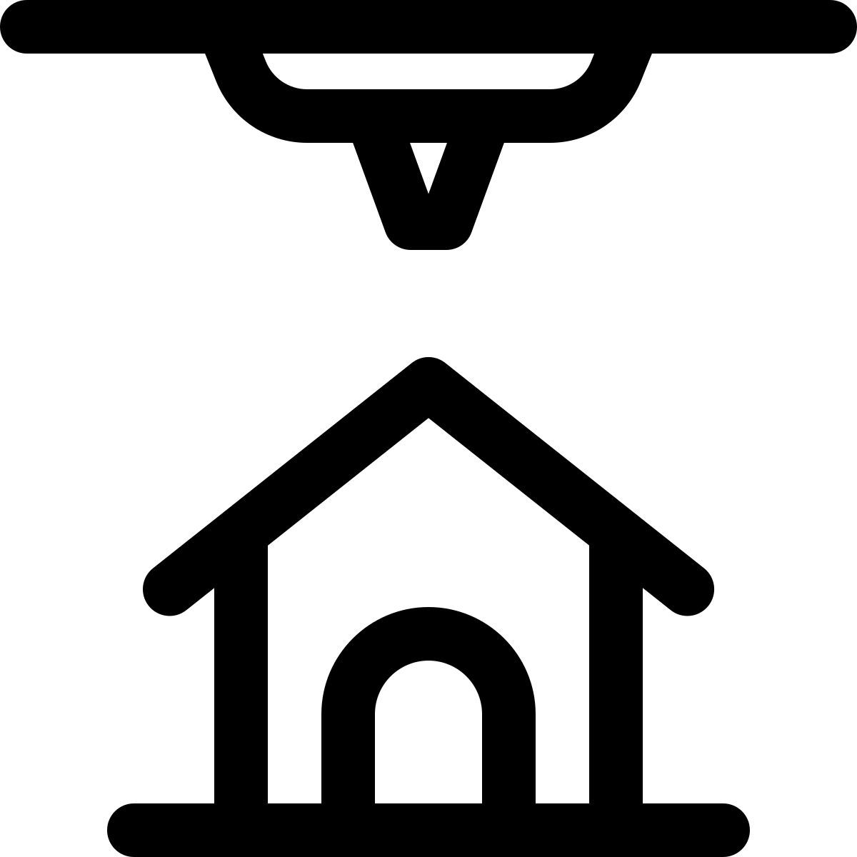 3d printing house icon