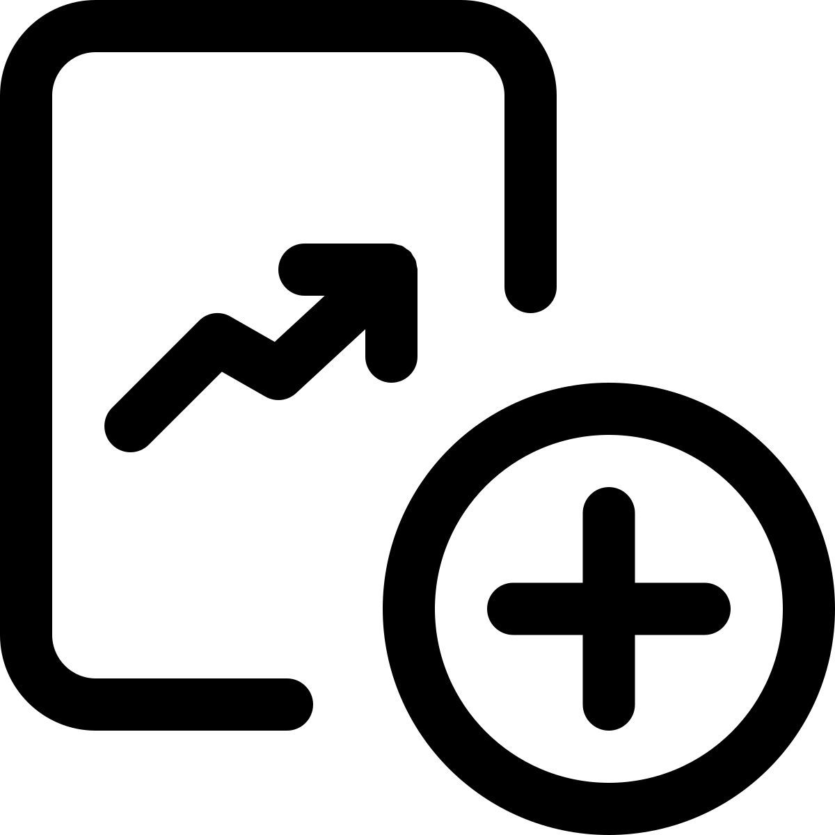 그래프 추가 icon