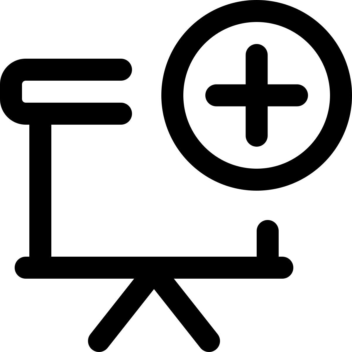 add presentation icon