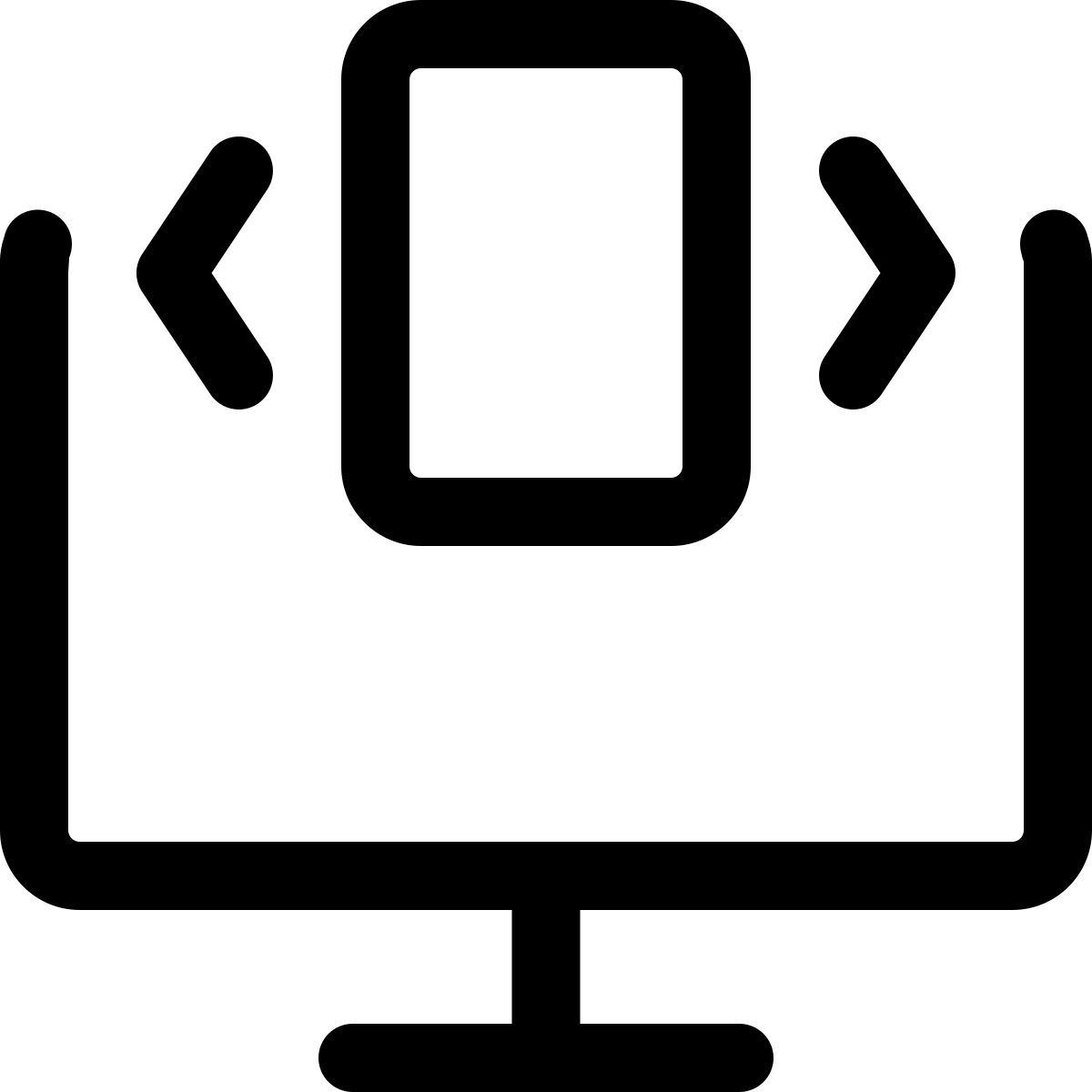 curseur d'écran horizontal icon