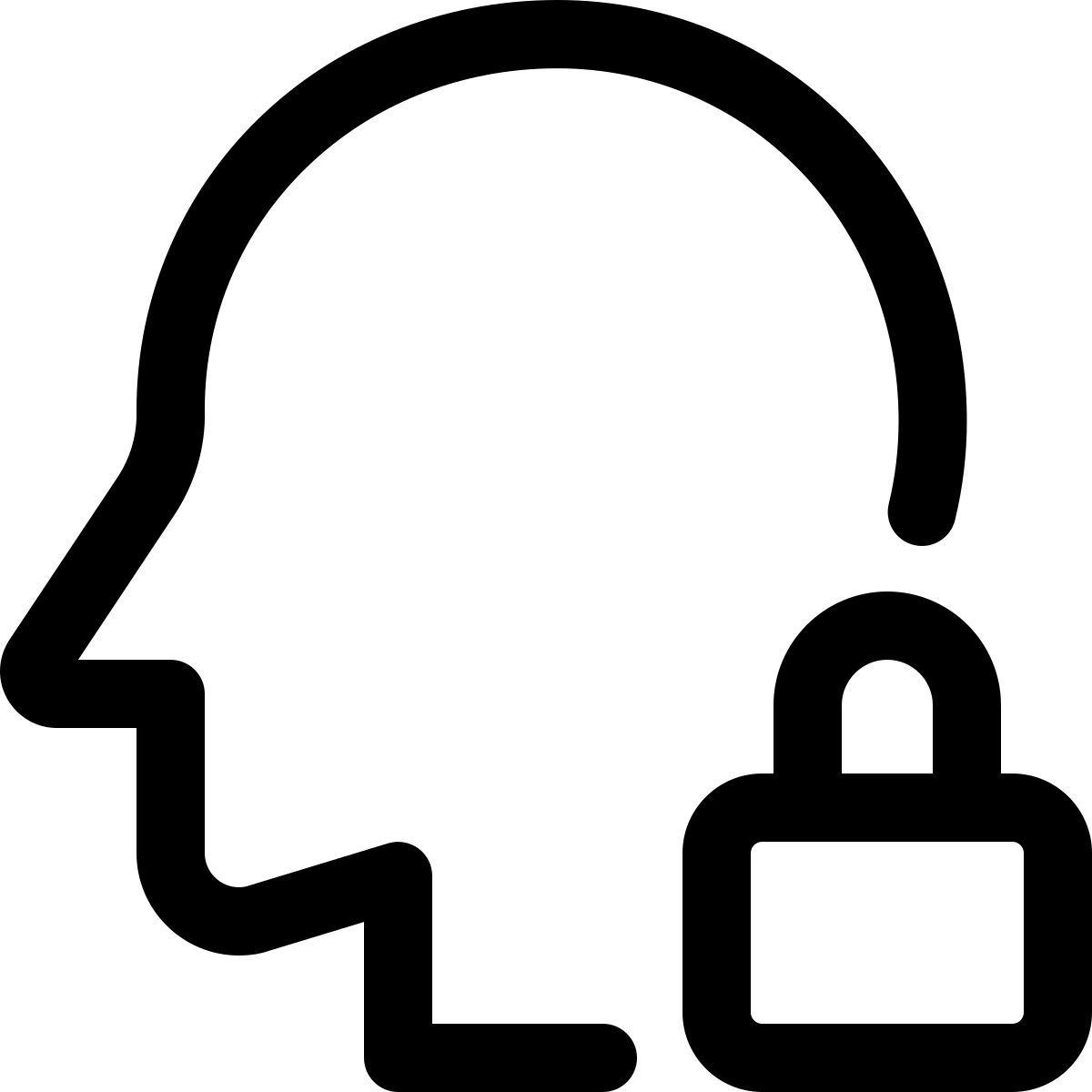 admin lock icon