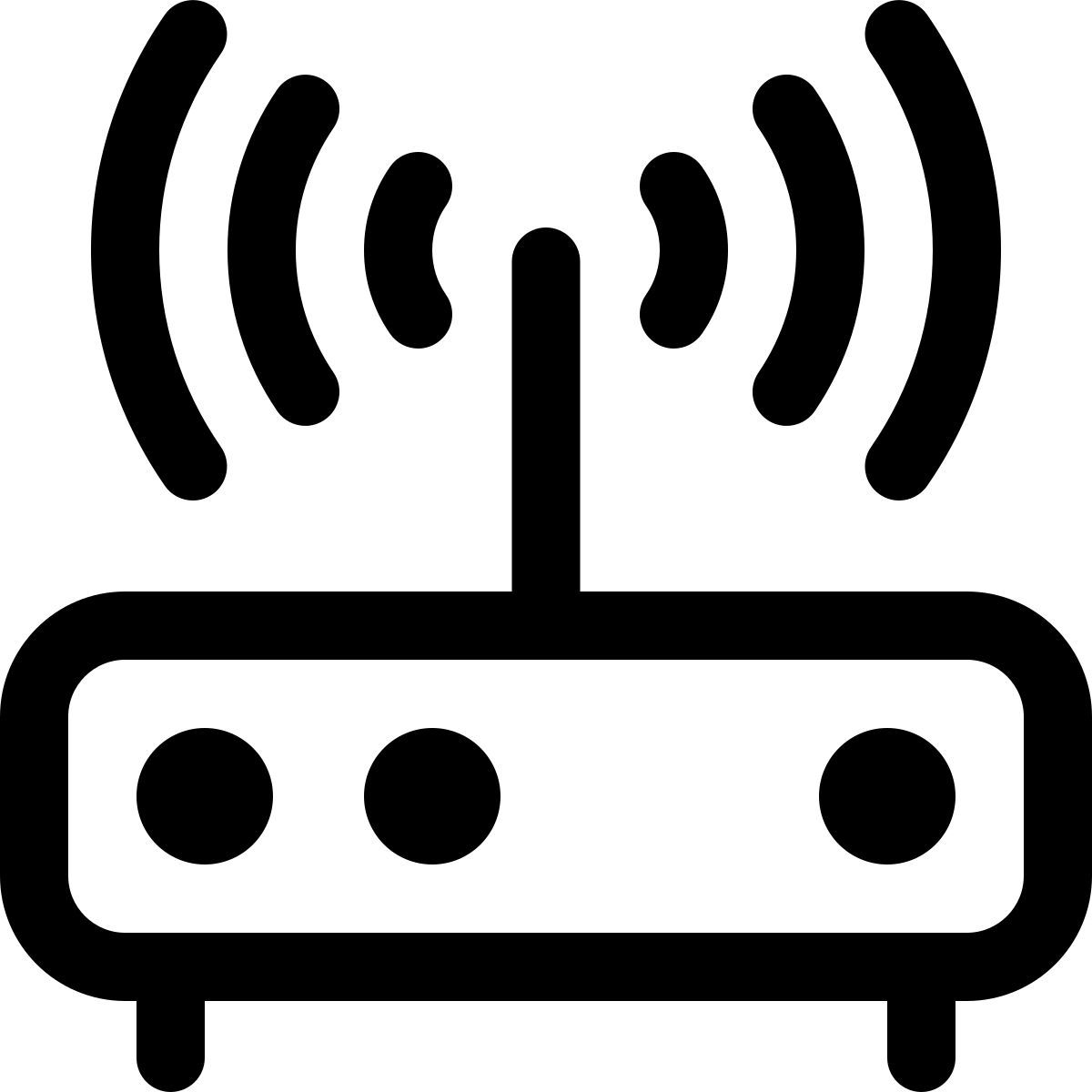 advanced wifi router icon