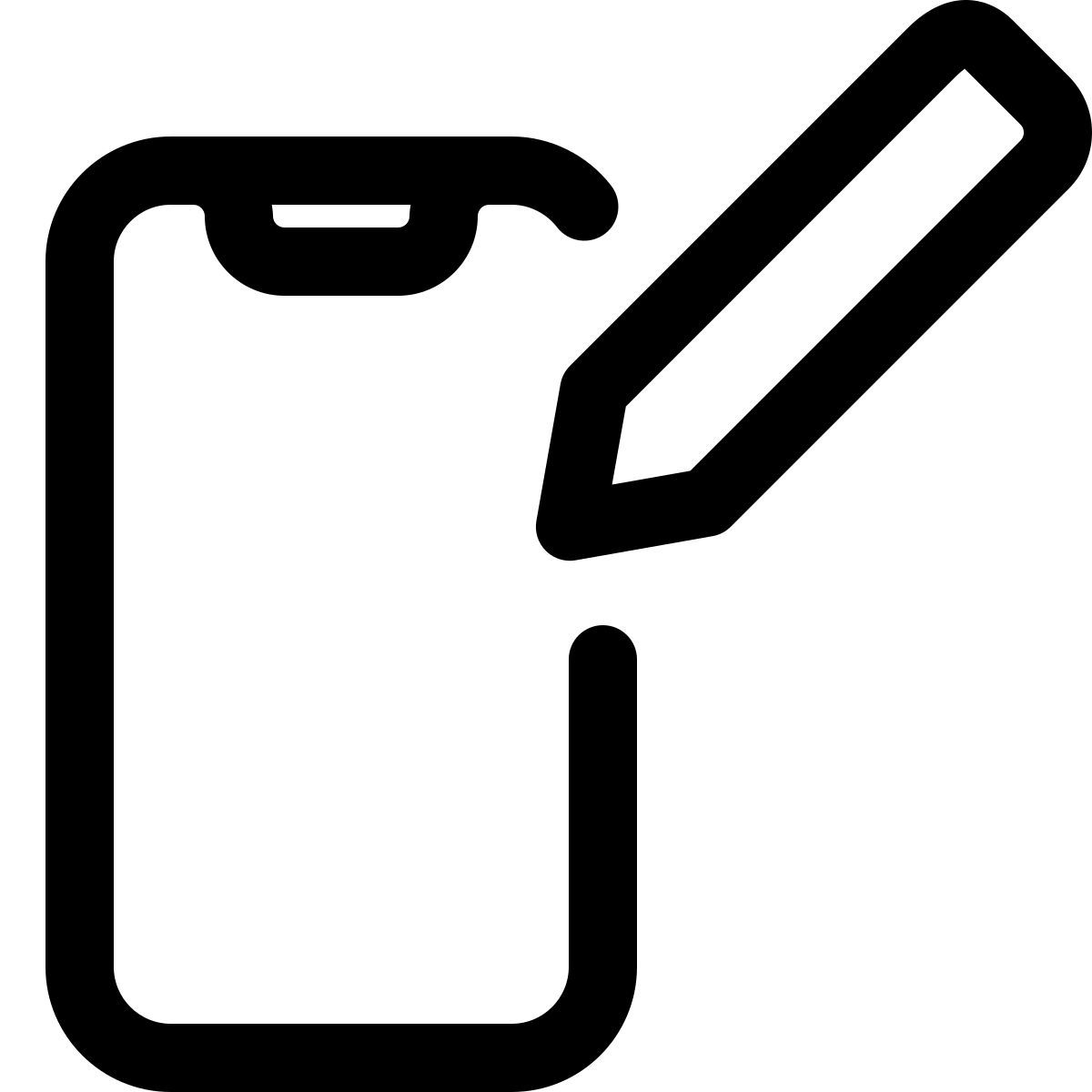 phone stylus icon