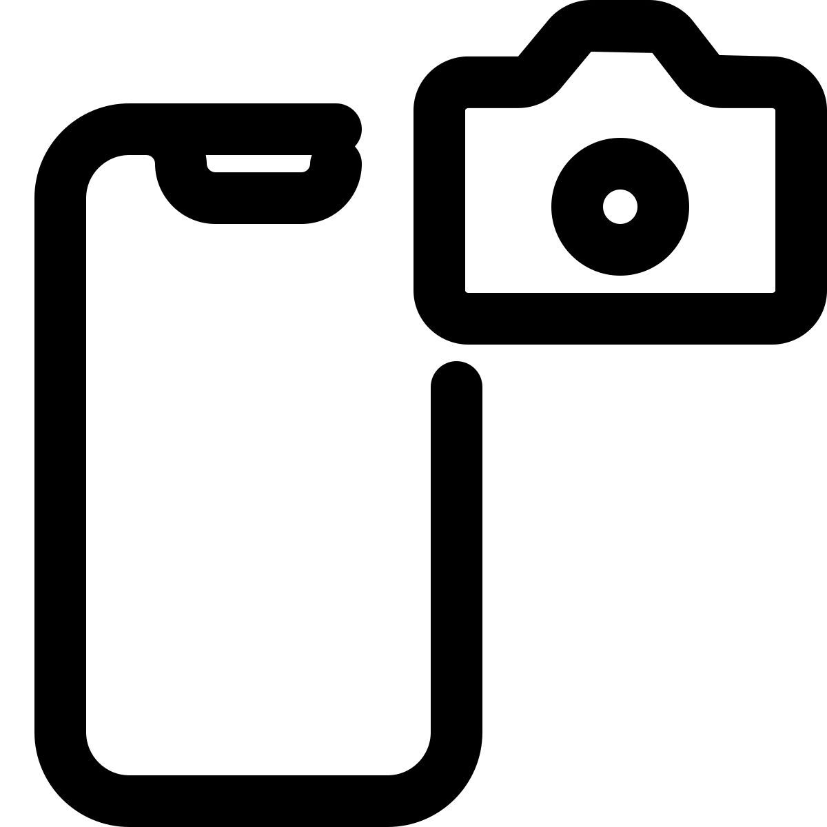 휴대폰 카메라 icon