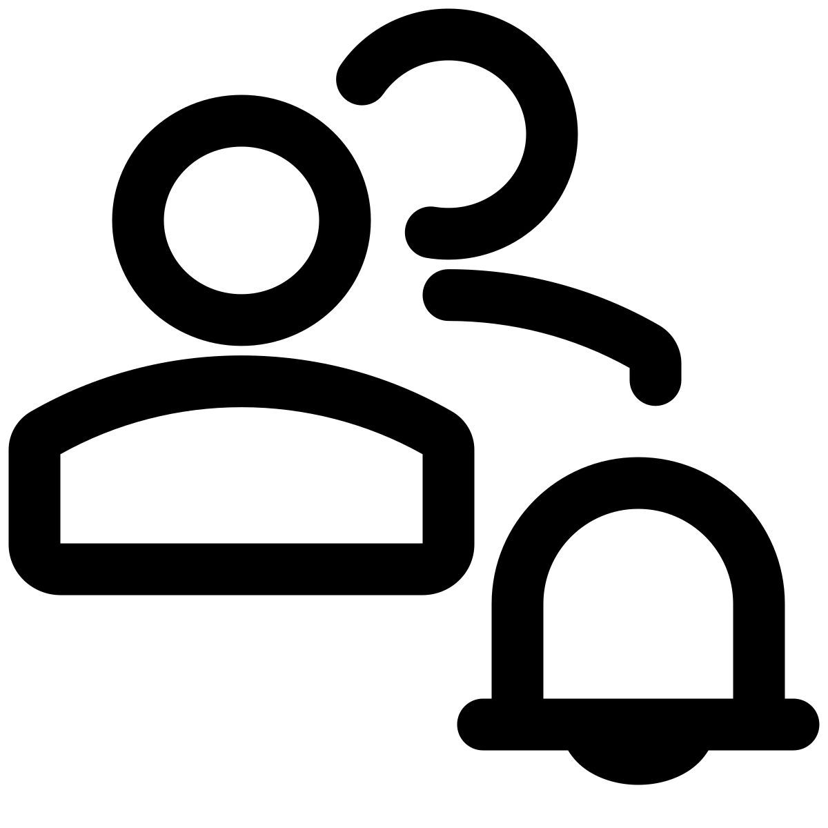 그룹 알림 icon