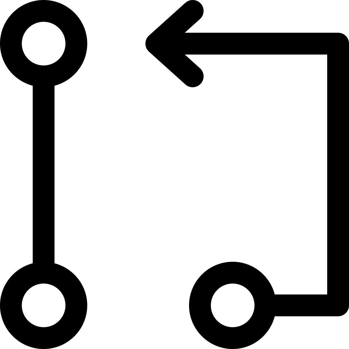 pull anfrage icon