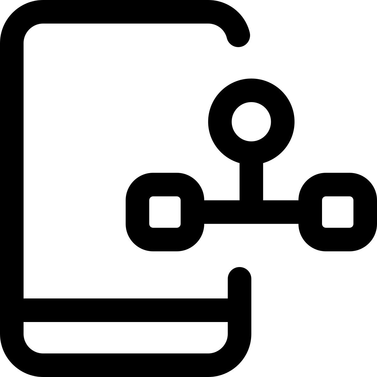 모바일 알고리즘 icon