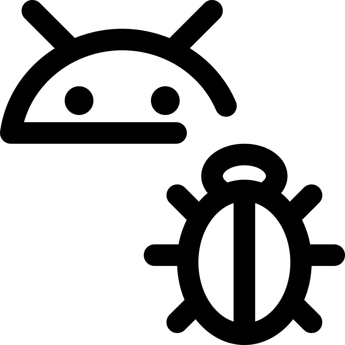 안드로이드 버그 icon