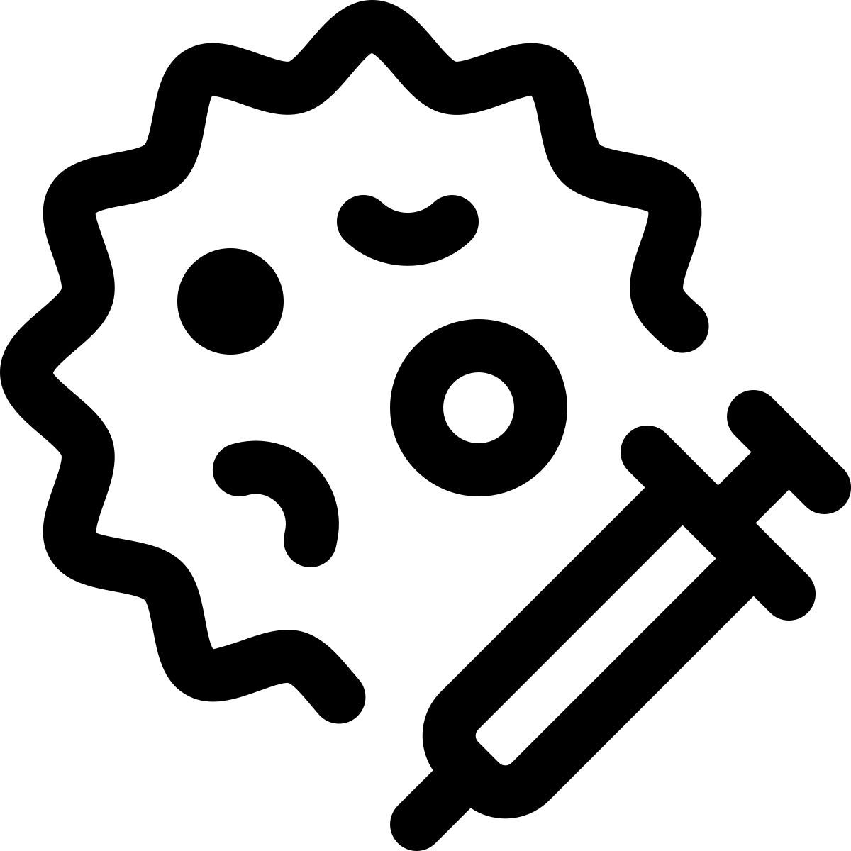 coronavirus vaccine icon
