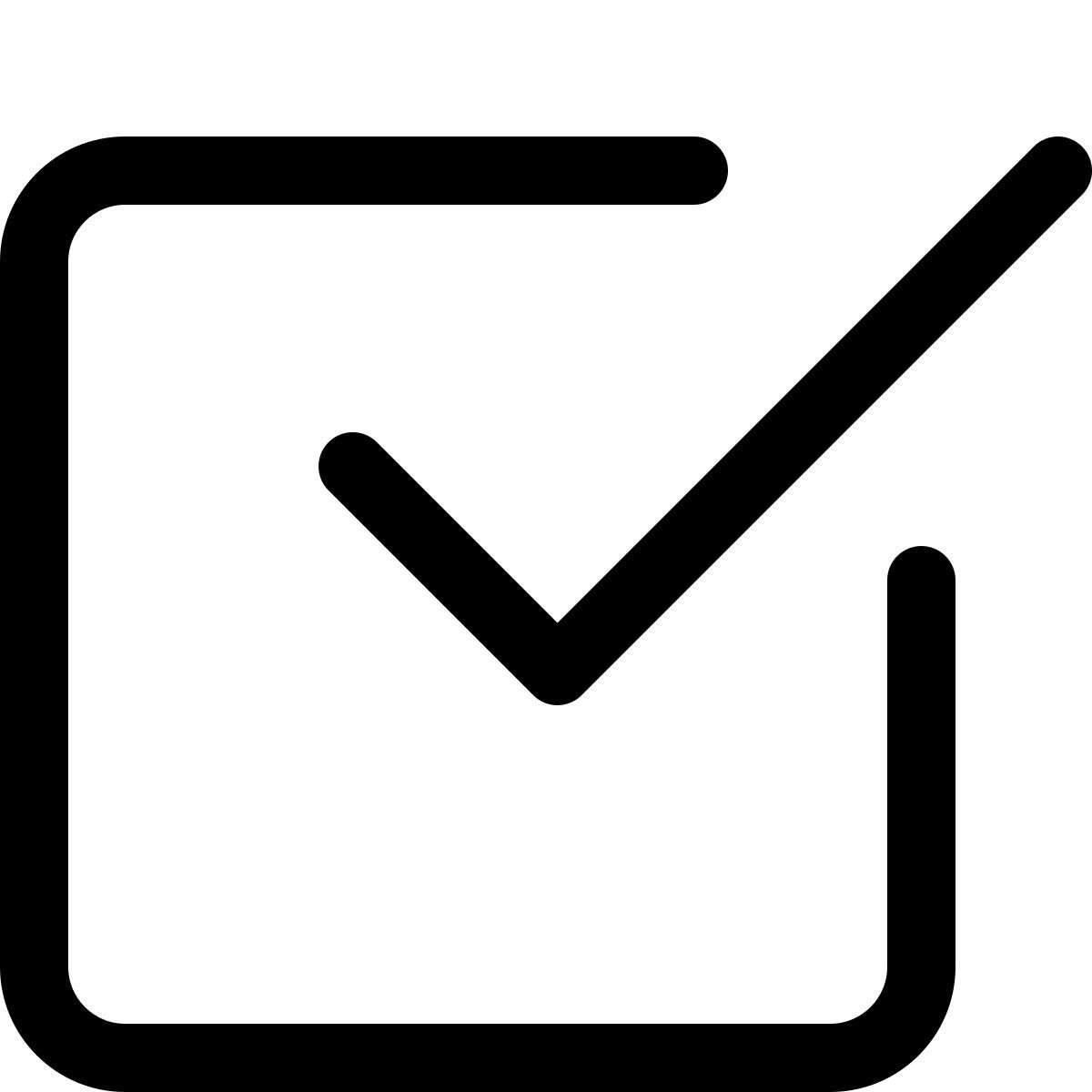 caixa de seleção icon