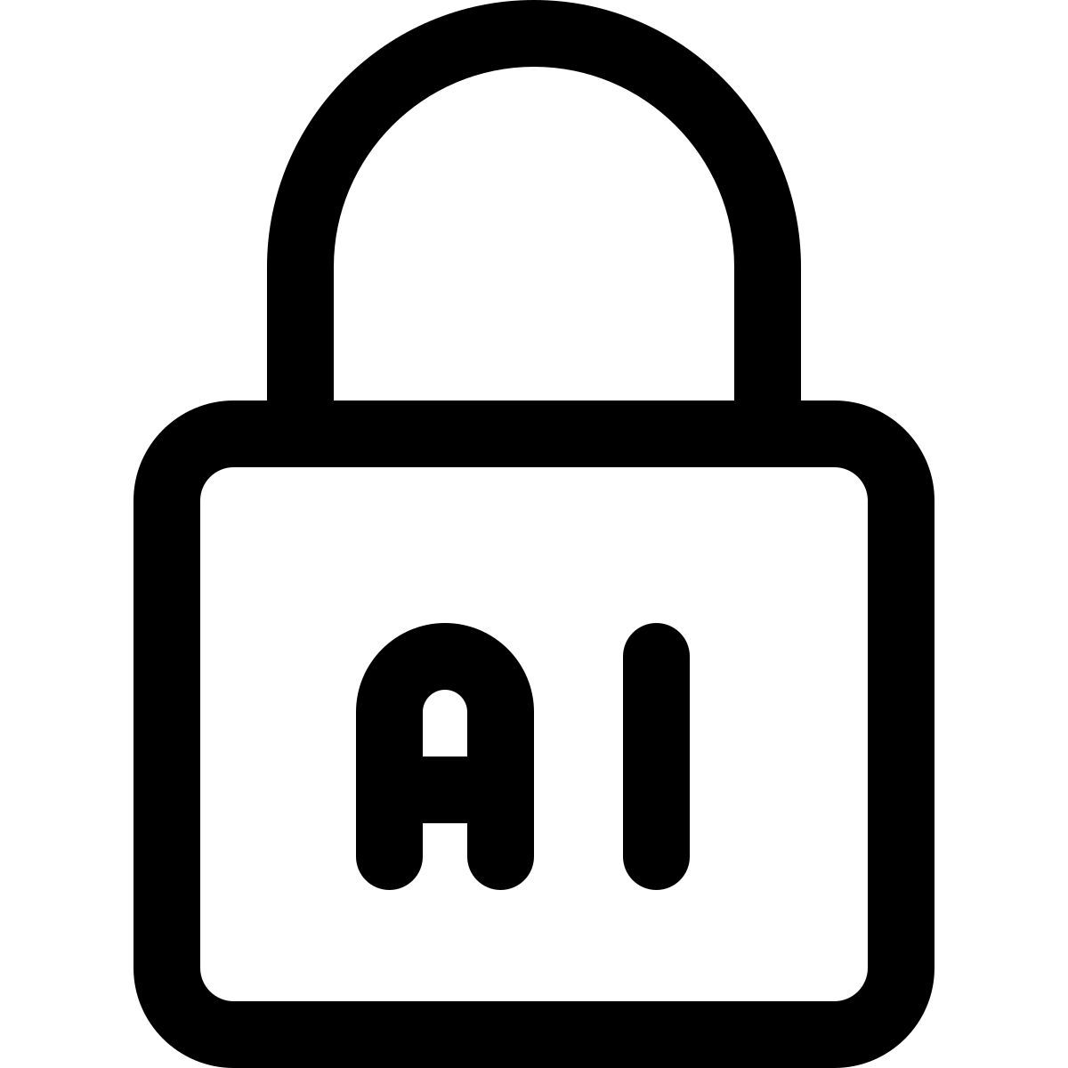 ai lock icon