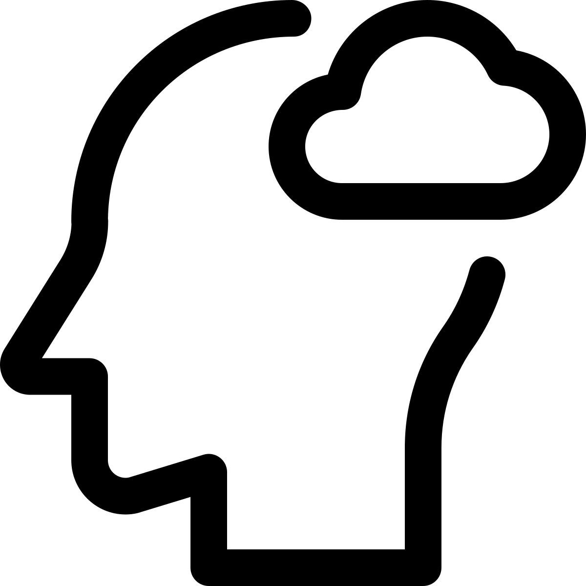 brain fog icon
