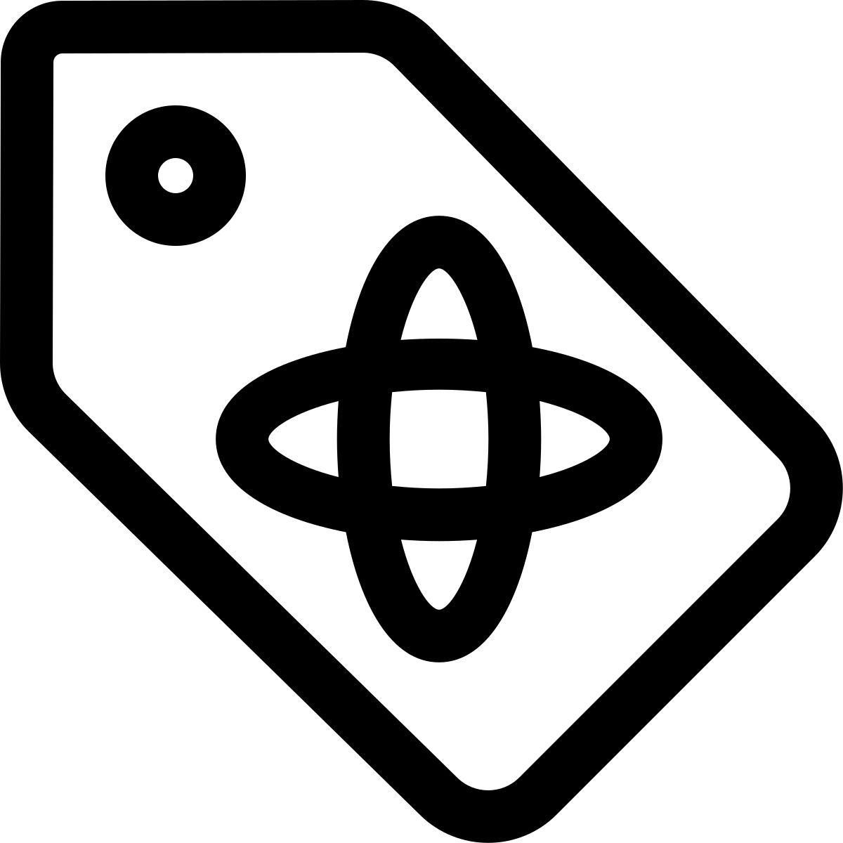 etichetta atom icon
