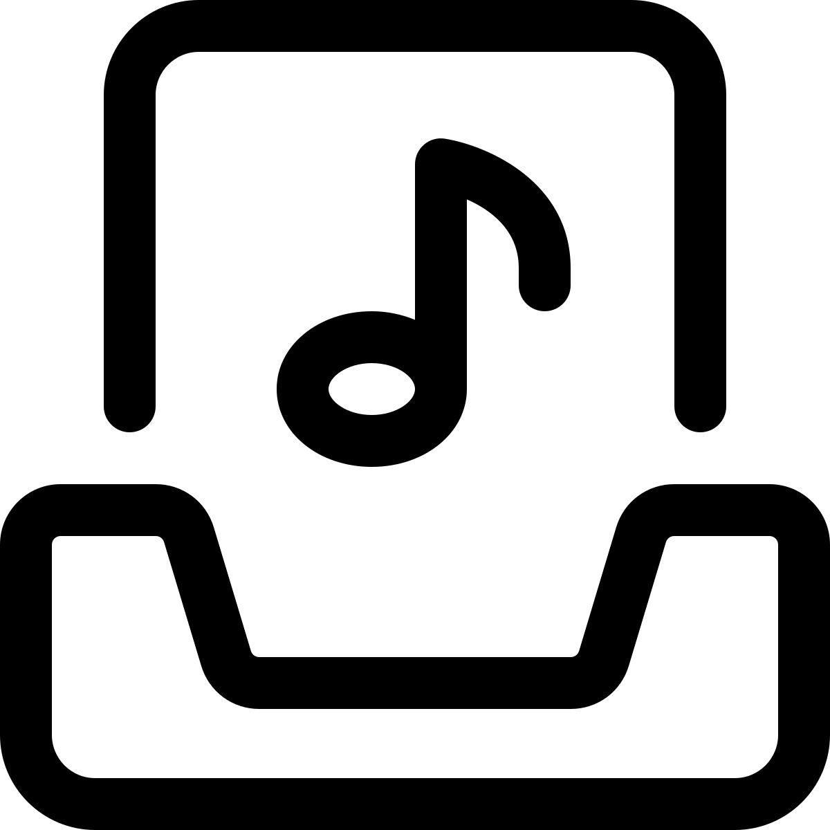 音频文件收件箱附件 icon