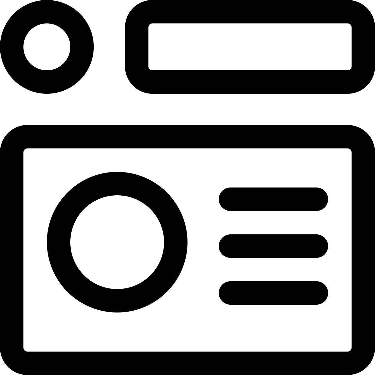 대시보드 레이아웃 icon