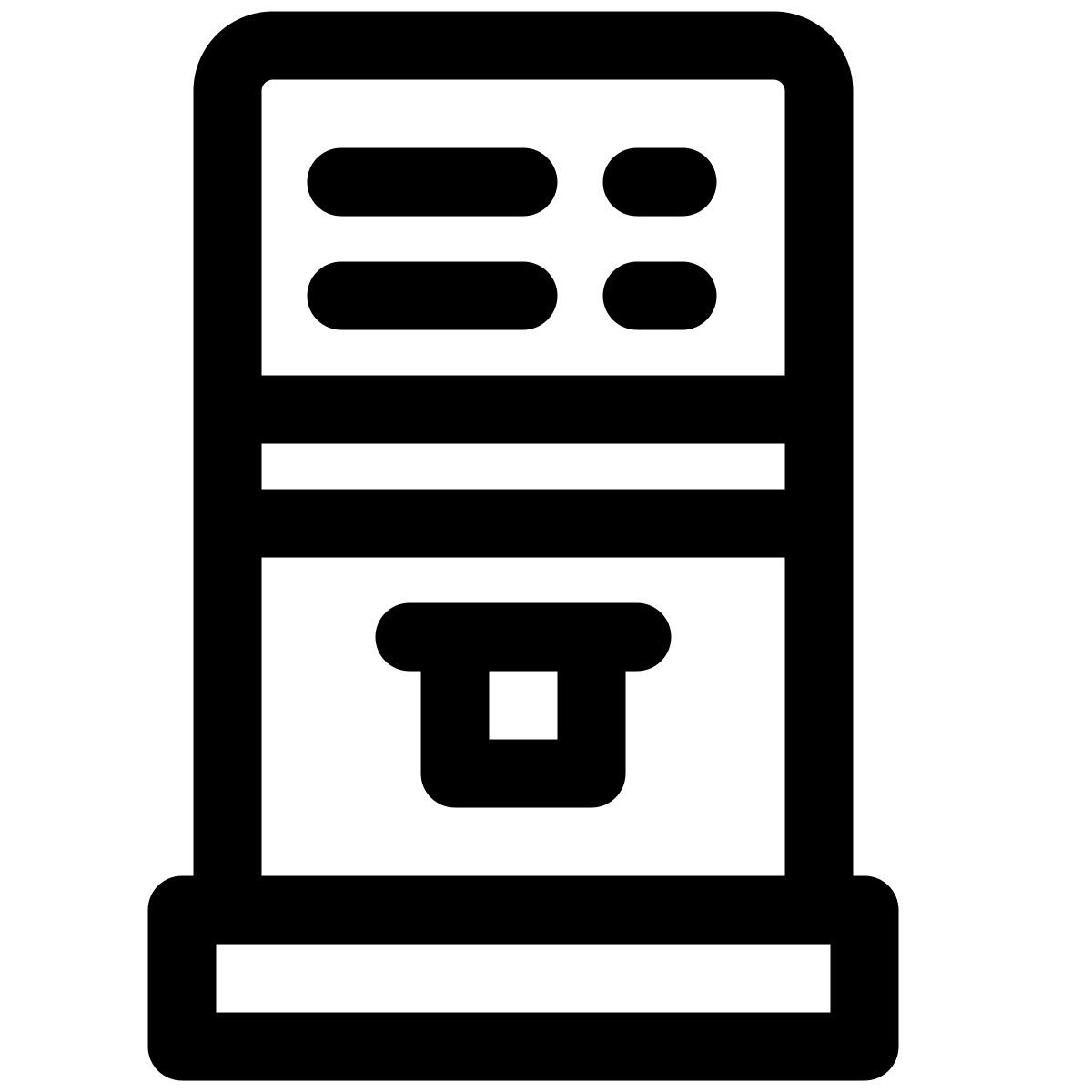 chiosco per il check in automatico icon