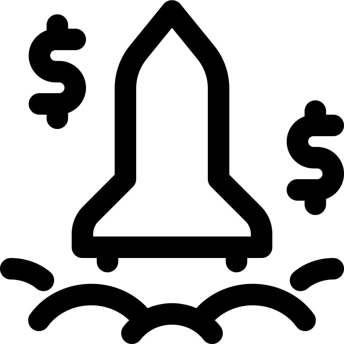 spacecraft company revenue icon
