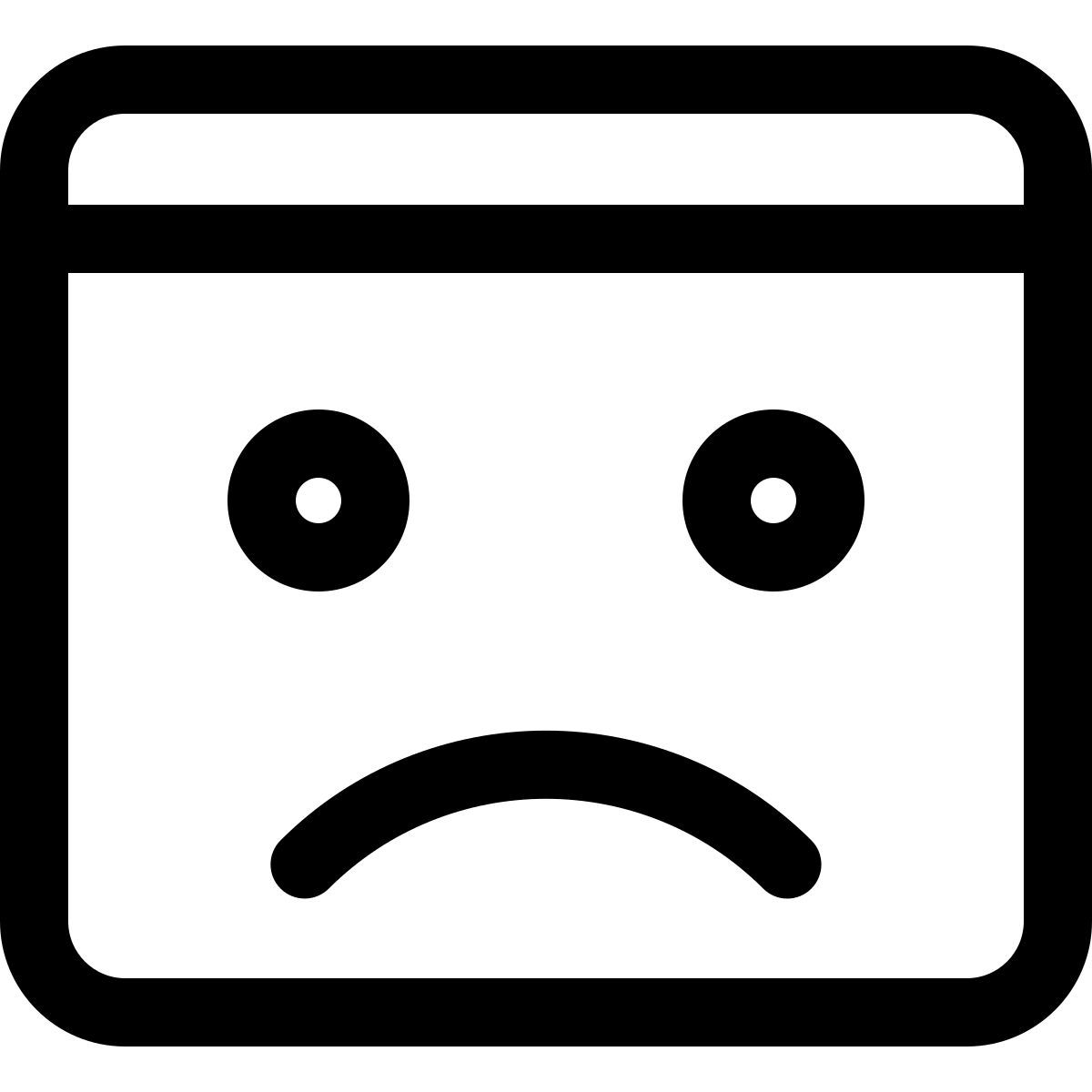 pagina di errore icon