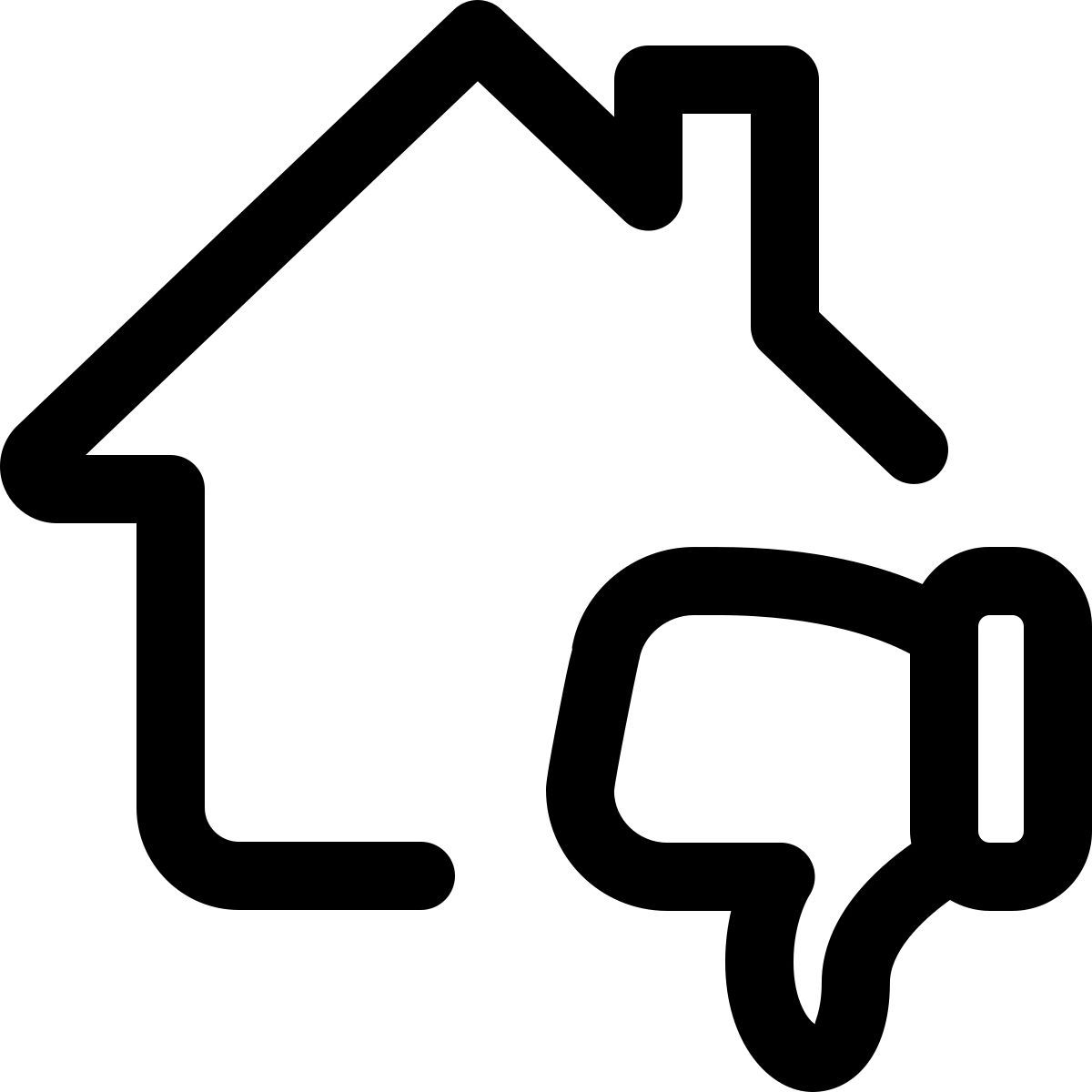 property negative review icon
