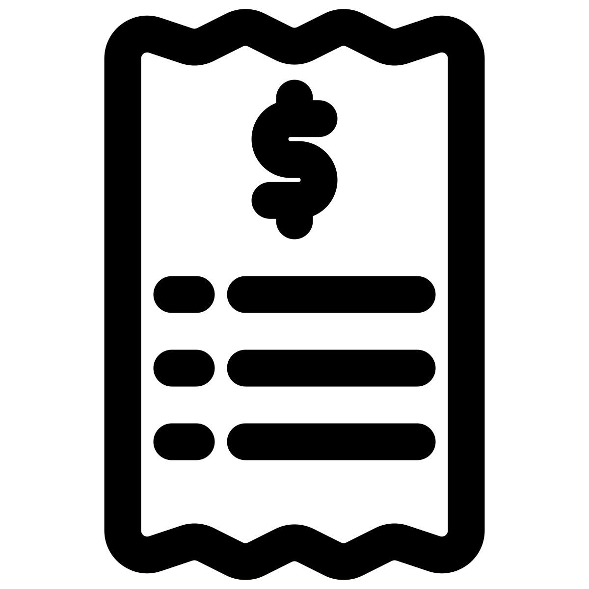 收据 icon