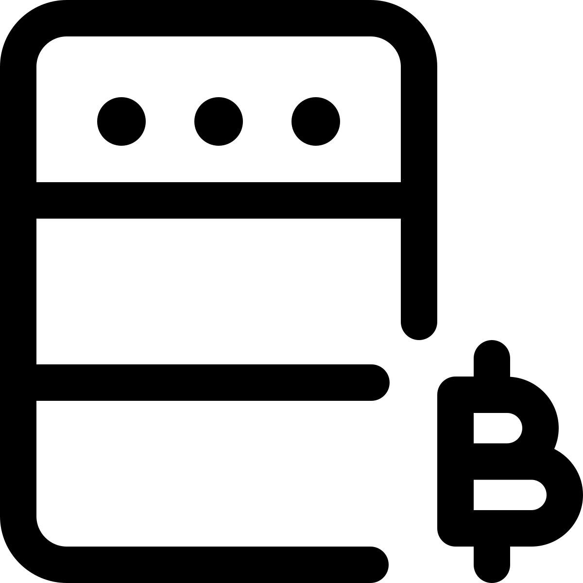 bitcoin server icon