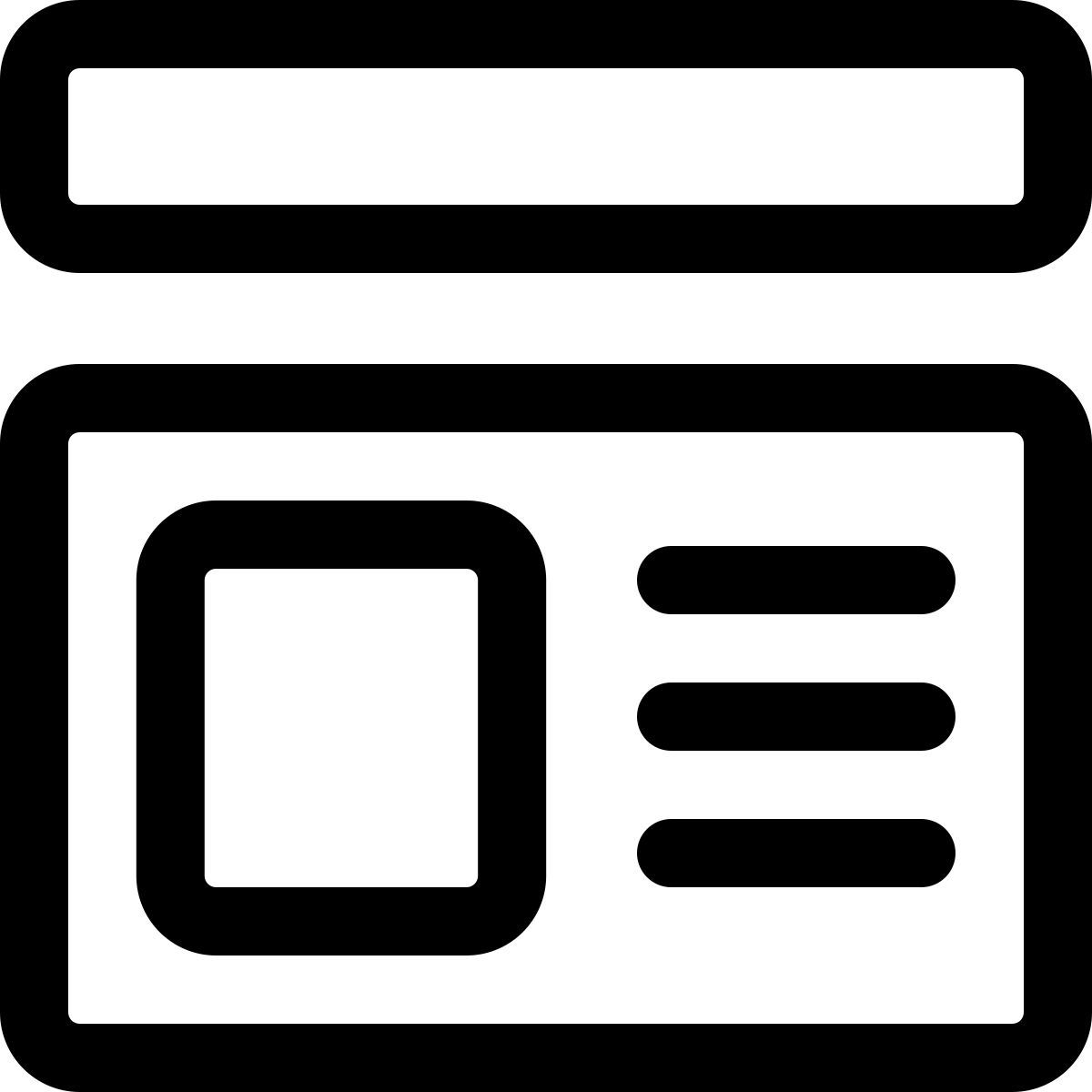 modèle d'article icon