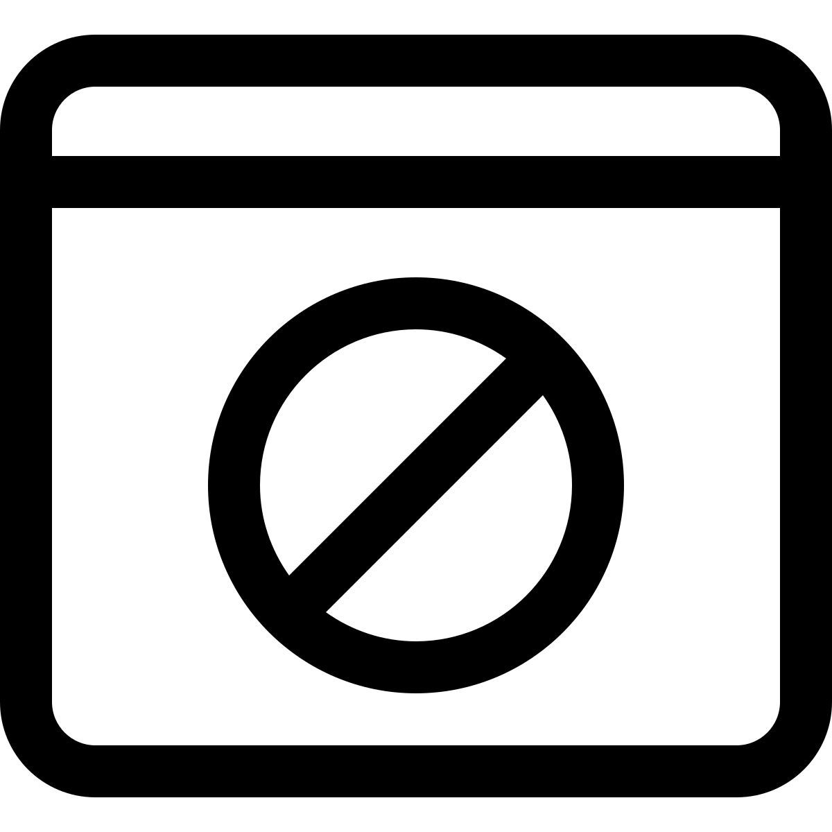 금지된 웹사이트 icon