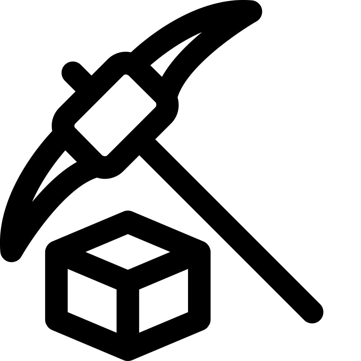 exploitation minière de blockchain icon