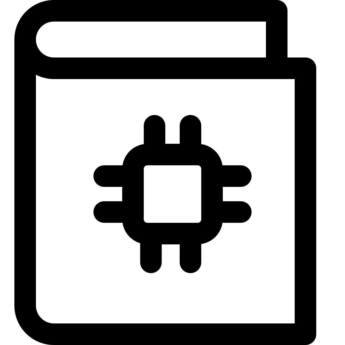 마이크로프로세서 책 icon