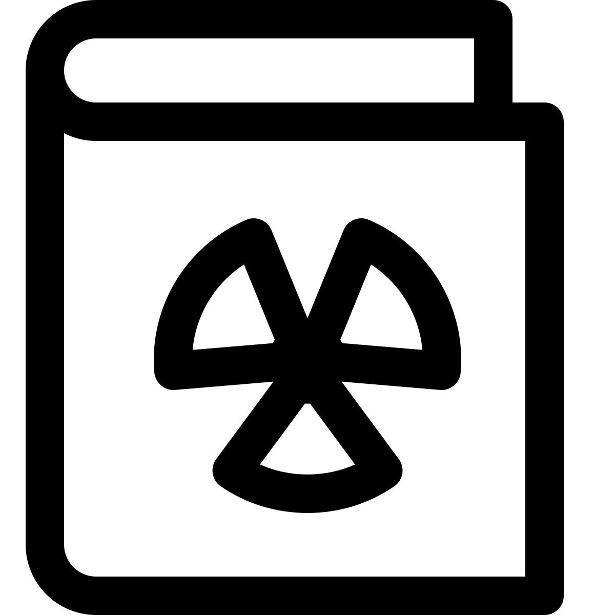 nuclear energy book icon