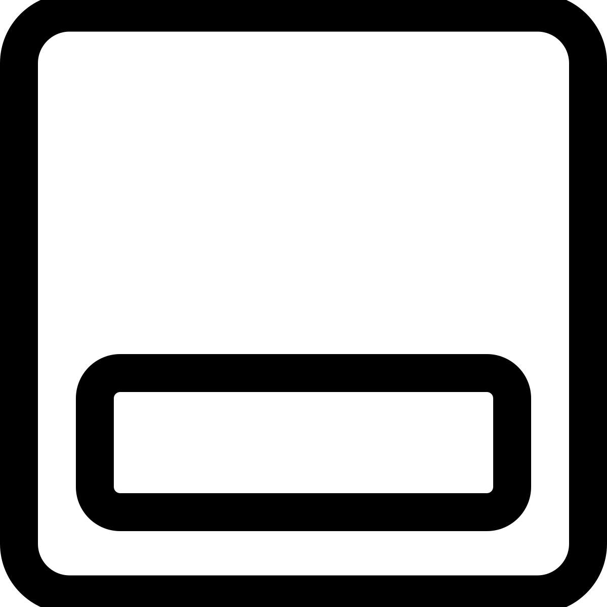 bottom alignment setting adjust layout footer edit position button icon