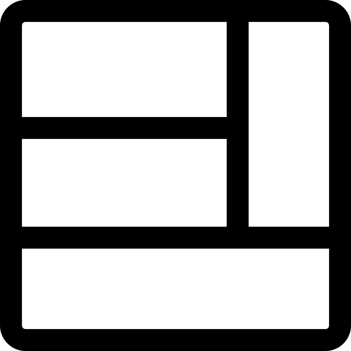fußzeile icon