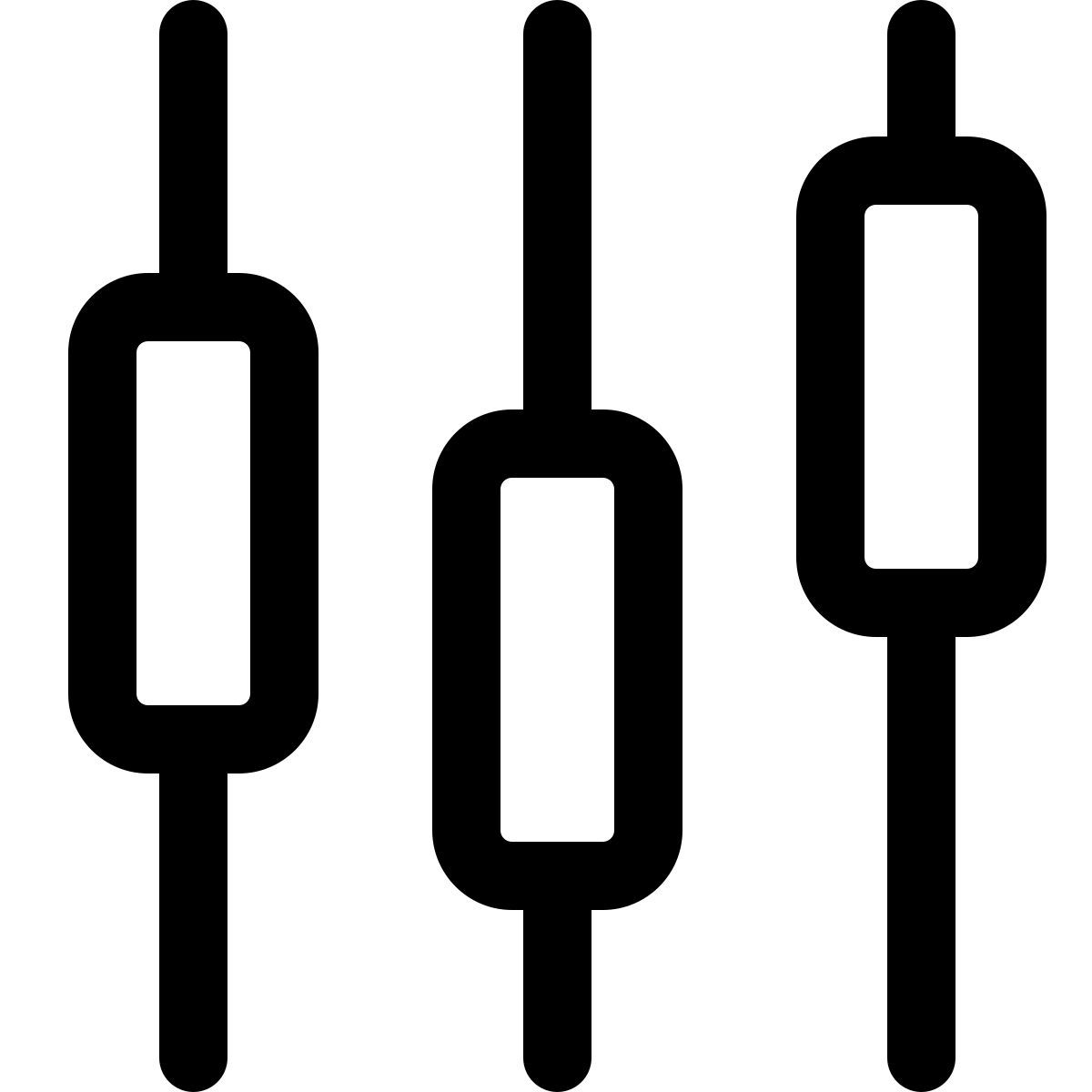 candlestick chart icon